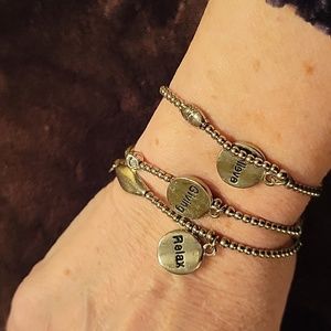 Cookie Lee inspirational bracelets